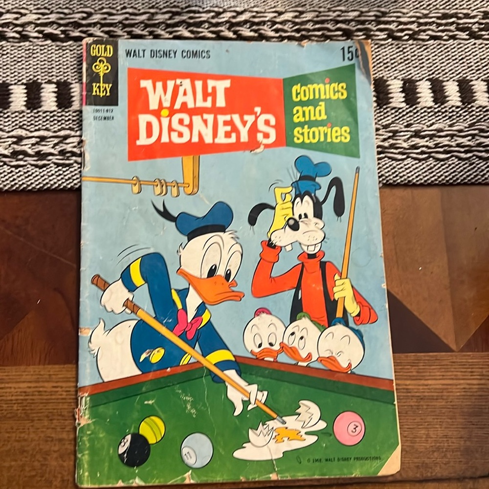 Vintage Walt Disney comic book.